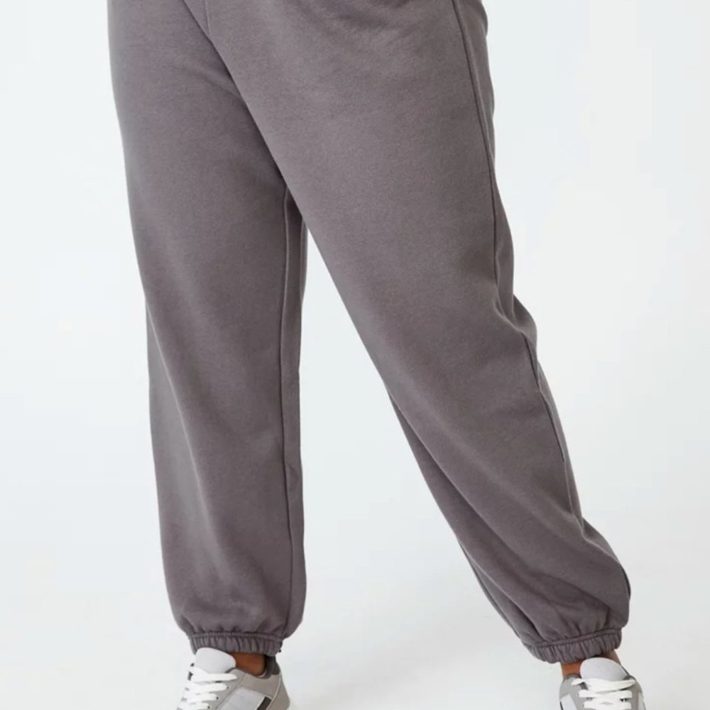 Brand New Ladies Cotton On Curve Comfortable Fleece Track Pants / Trackies - Picture 2 of 11